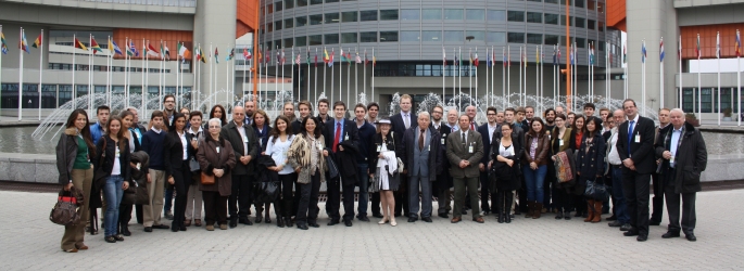 Mitglieder zu Besuch in der Wiener UNO-City